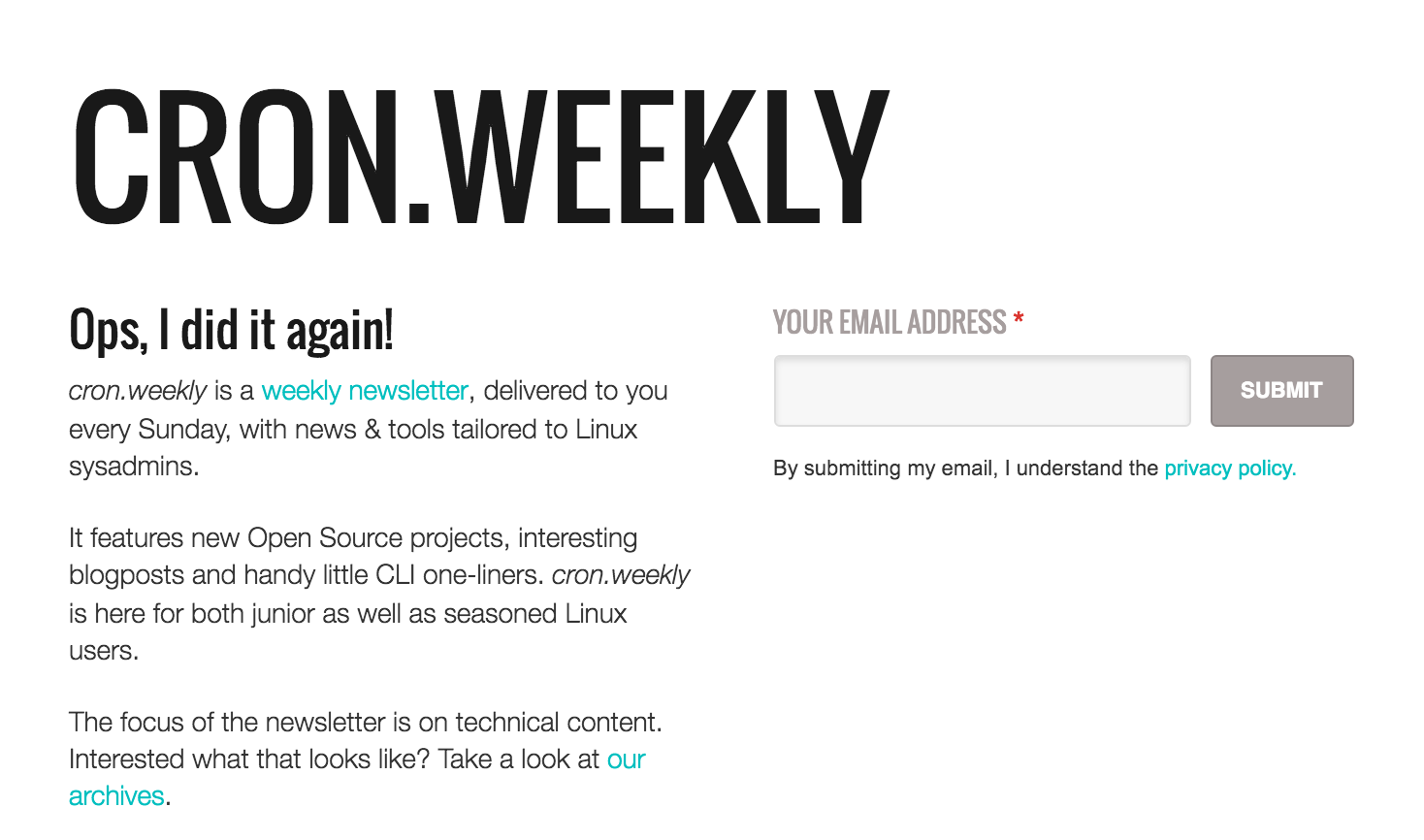 cron_weekly_announce