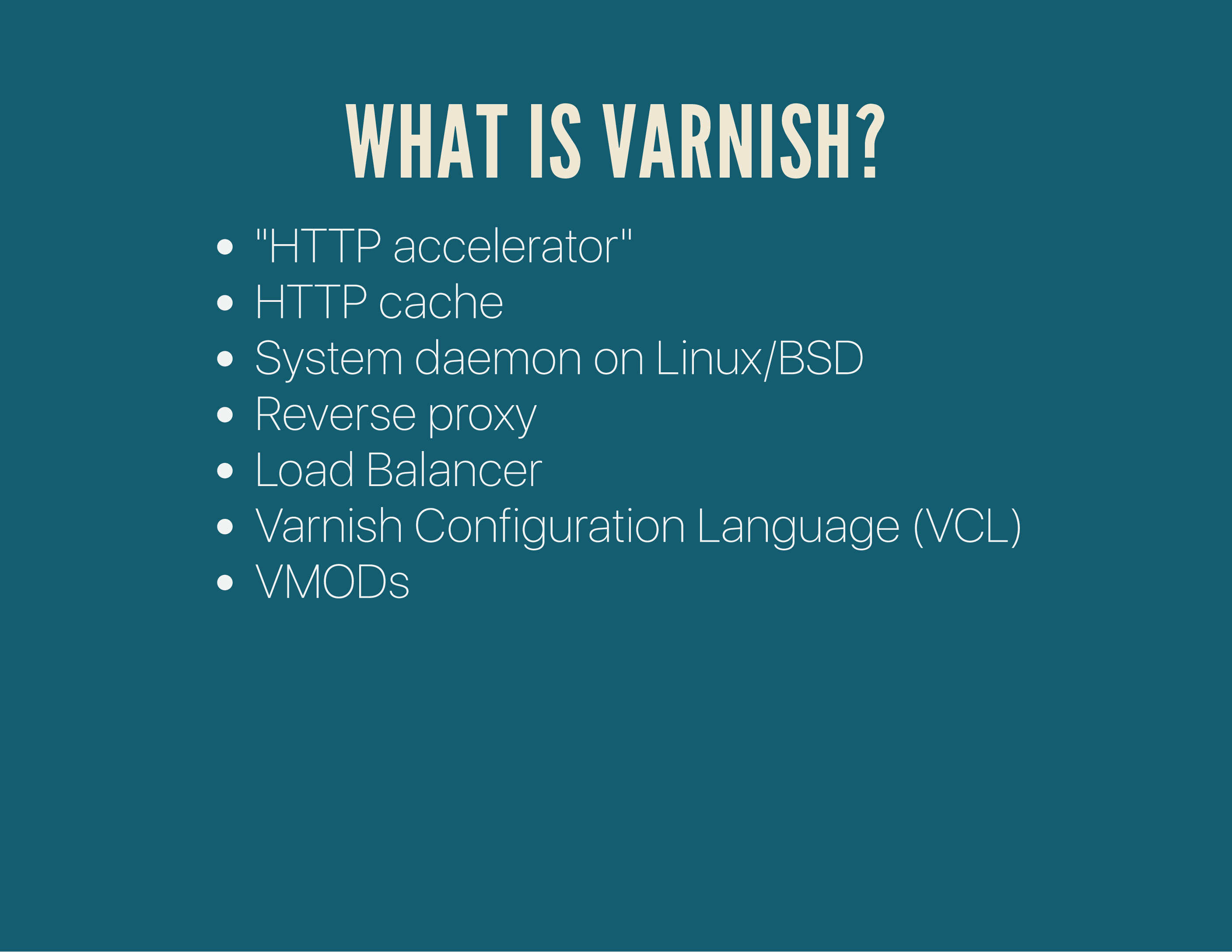 Varnish Explained